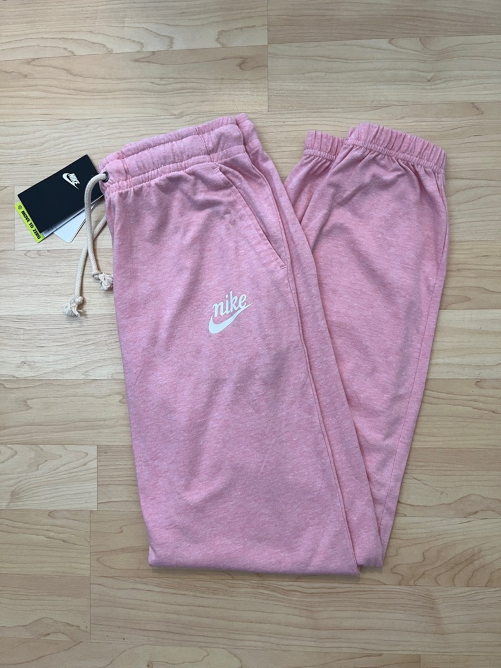 Nike Sportswear Gym Vintage Style Joggers Pink Women's Small